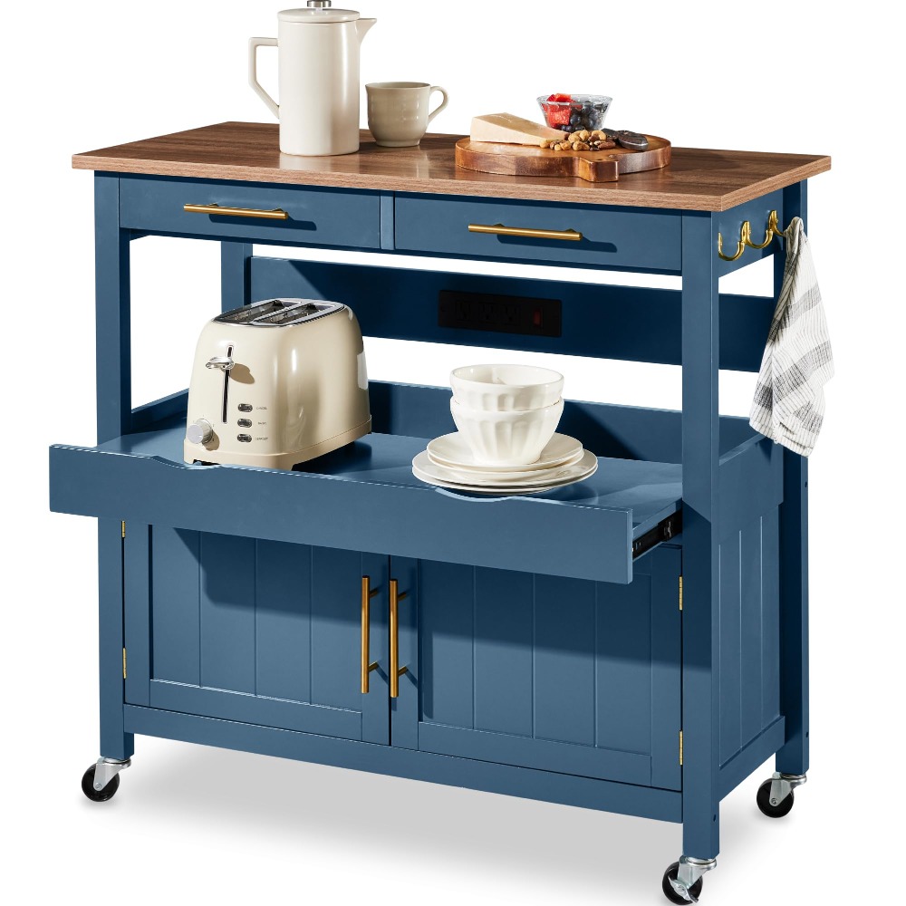 Outdoor Kitchen Power Outlet - Carrello da Cucina Grande da 36