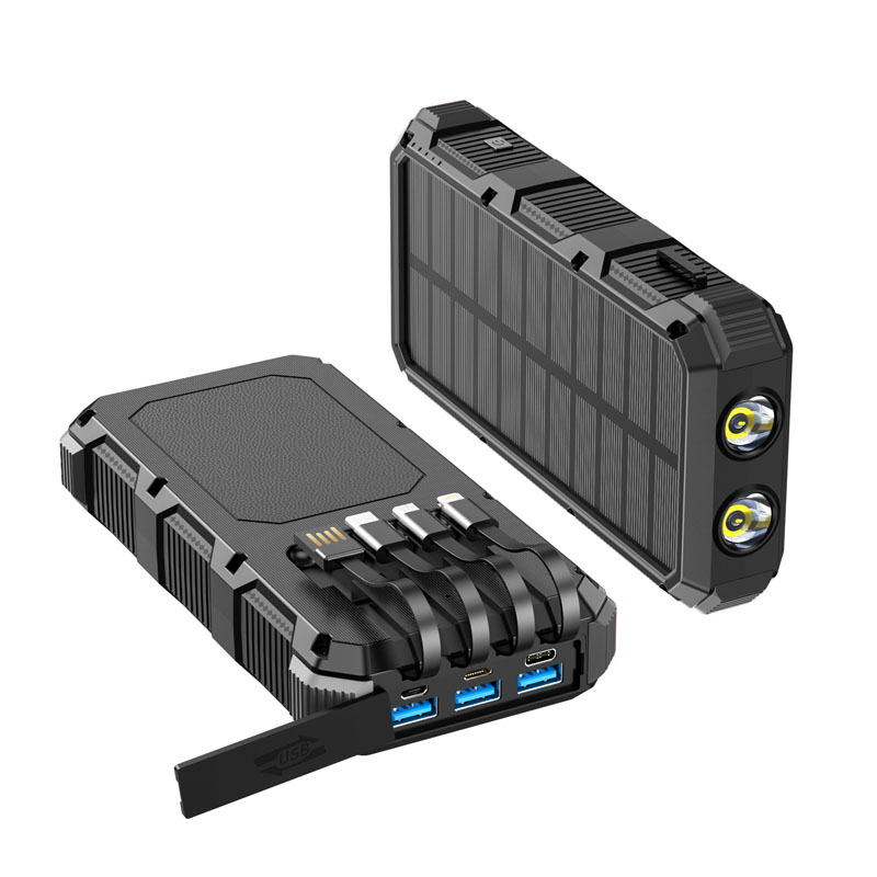 Xiaomi Outdoor Power Supply - Solar Power Bank 36800mAh con cavo