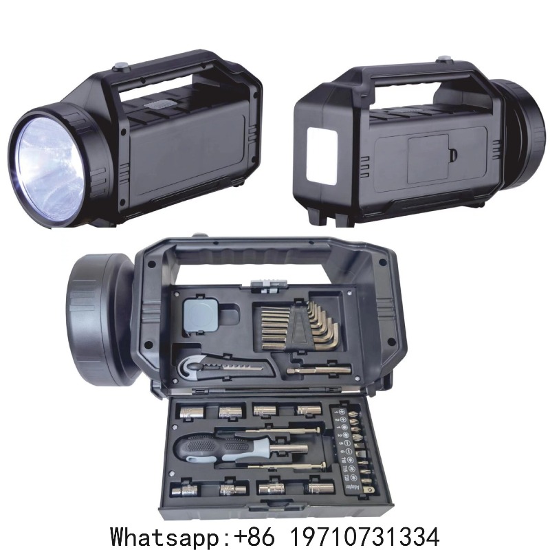 Outdoor Power Tools - Set 2-in-1 Lanterna da Campeggio e