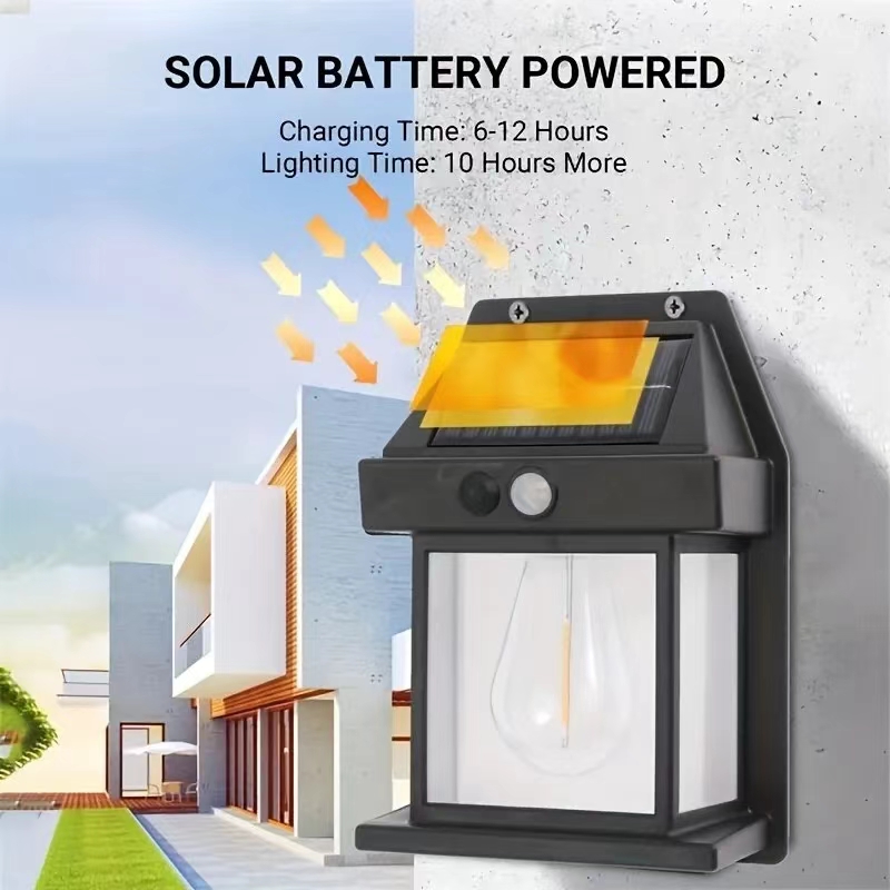 Outdoor Power House - Lampada Solare da Parete LED Impermeabile