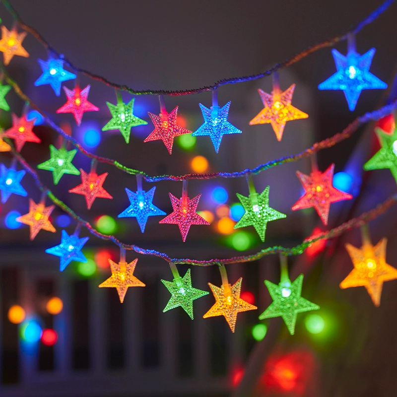 Outdoor Power For Christmas Lights - Alimentazione a batteria Festone Stella Fata
