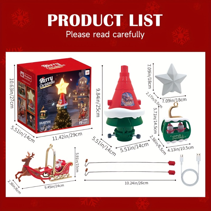 Giostra rotante superiore per  - Outdoor Power For Christmas Lights recensione e prezzo