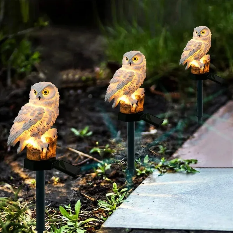 Lampada solare gufo animale lu - Outdoor Power House recensione e prezzo