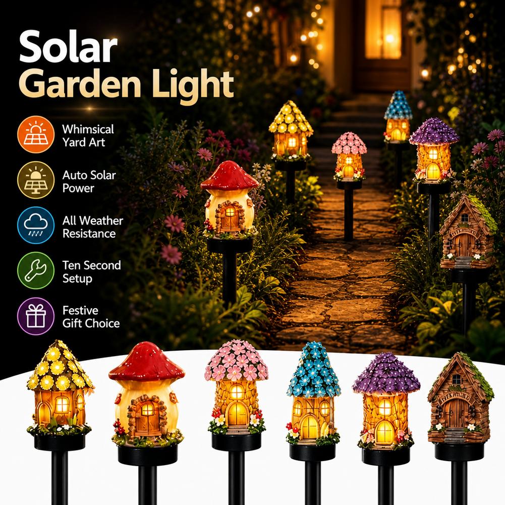 Luce Solare a LED per Prato, C - Outdoor Power House recensione e prezzo