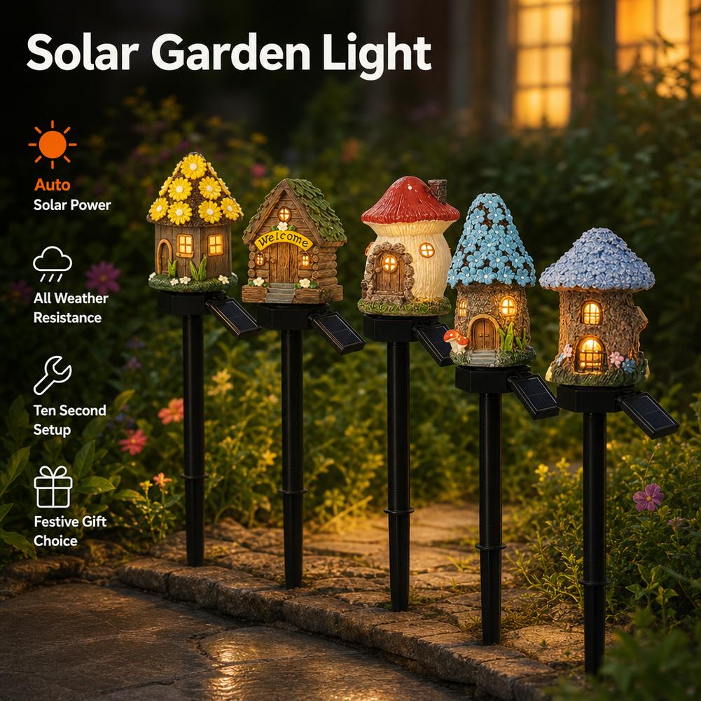 Luce Solare a LED per Prato, C - Outdoor Power House recensione e prezzo