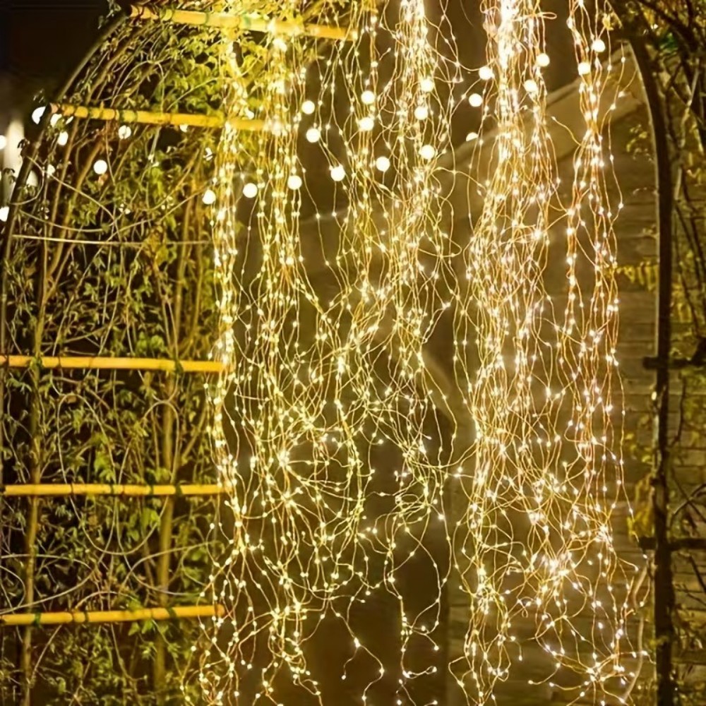 Luci a Cascata a Energia Solar - Outdoor Power For Christmas Lights recensione e prezzo
