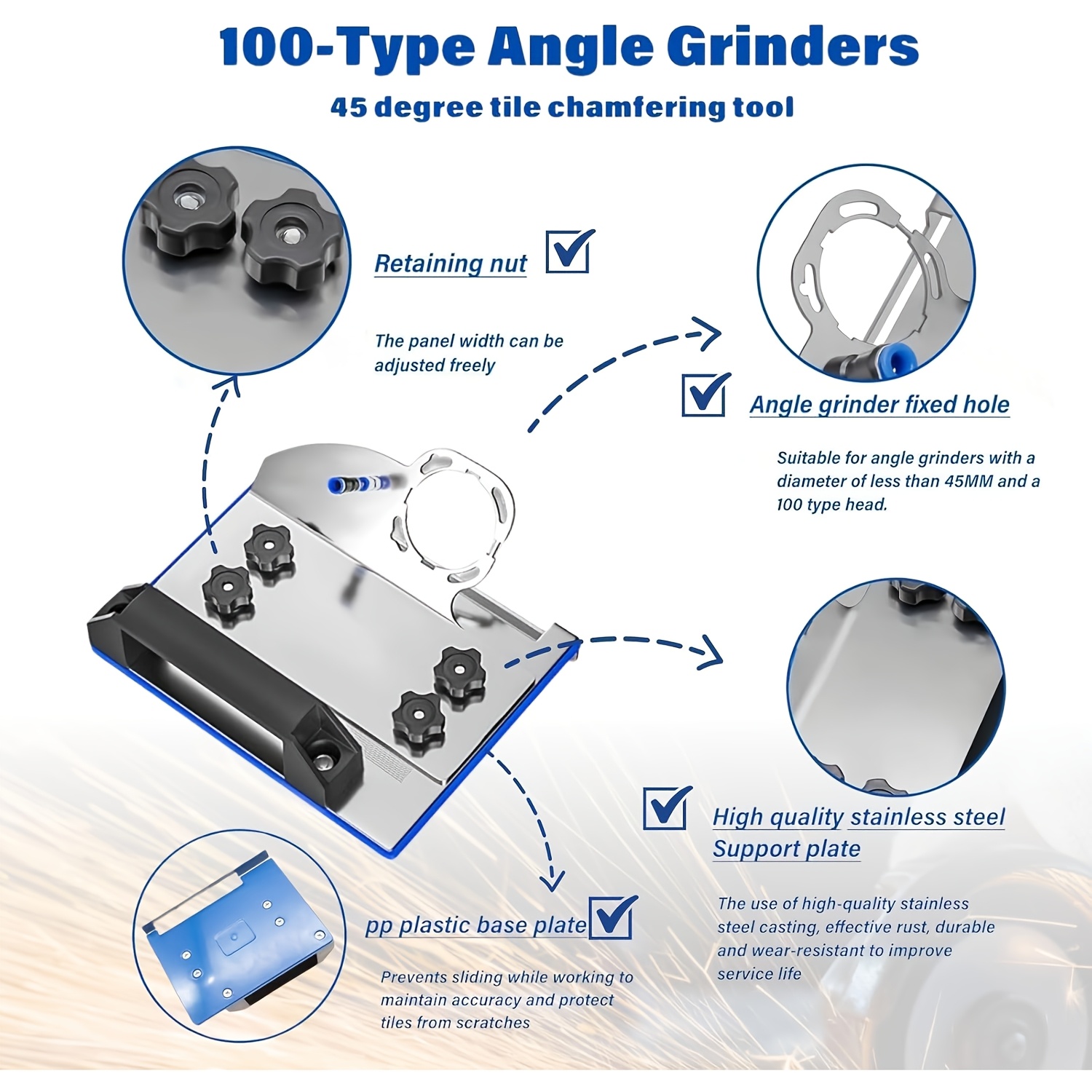 Utensile per Smussatura Piastr - Stump Grinder Attachment recensione e prezzo