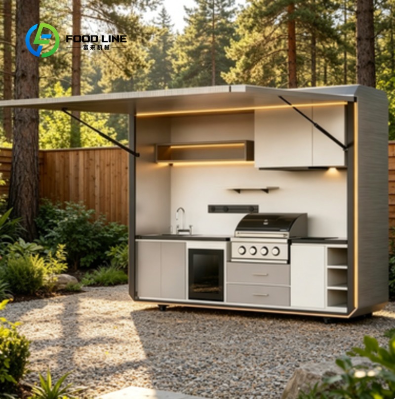 Cucina Esterna in Acciaio ad E - Outdoor Power House recensione e prezzo