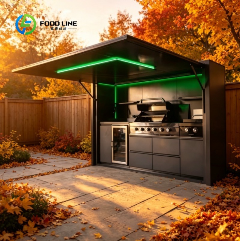 Cucina Esterna in Acciaio ad E - Outdoor Power House recensione e prezzo