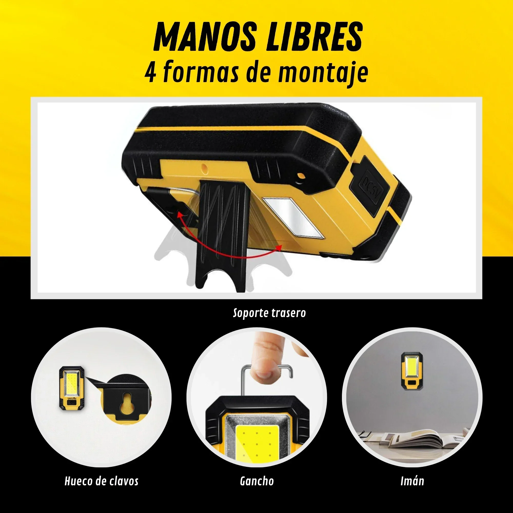 Lampada da Lavoro Ricaricabile - Outdoor Power Works recensione e prezzo