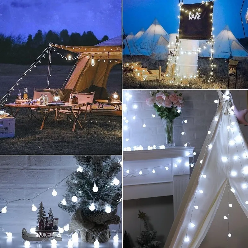 Luci a Stringa USB/a Batteria, - Outdoor Power For Christmas Lights recensione e prezzo