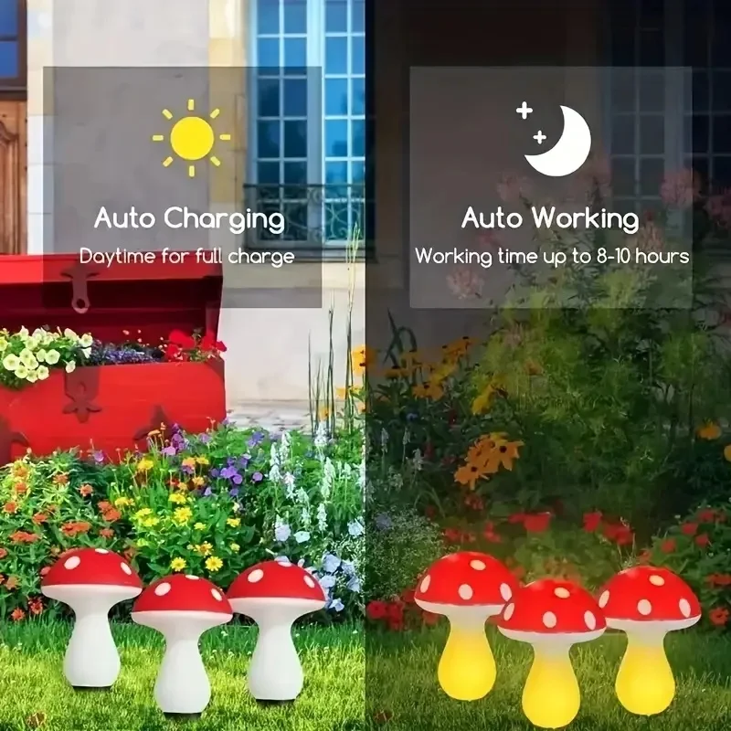 Luci LED a Forma di Fungo Alim - Outdoor Power For Christmas Lights recensione e prezzo