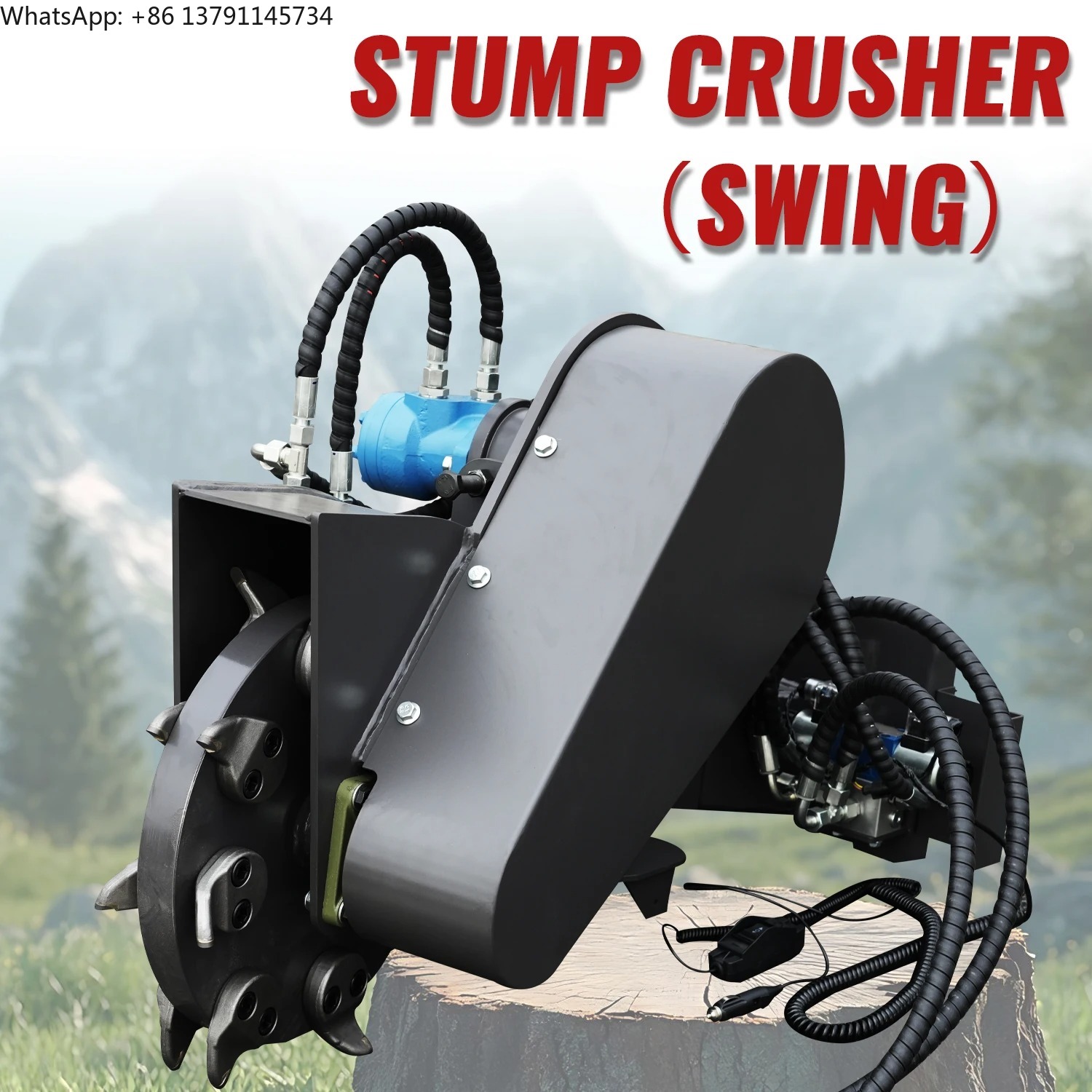 L'attrezzatura per la trituraz - Stump Grinder Attachment recensione e prezzo