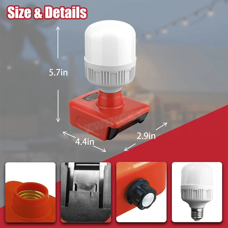 Lampada Portatile per Utensili - Outdoor Power Works recensione e prezzo