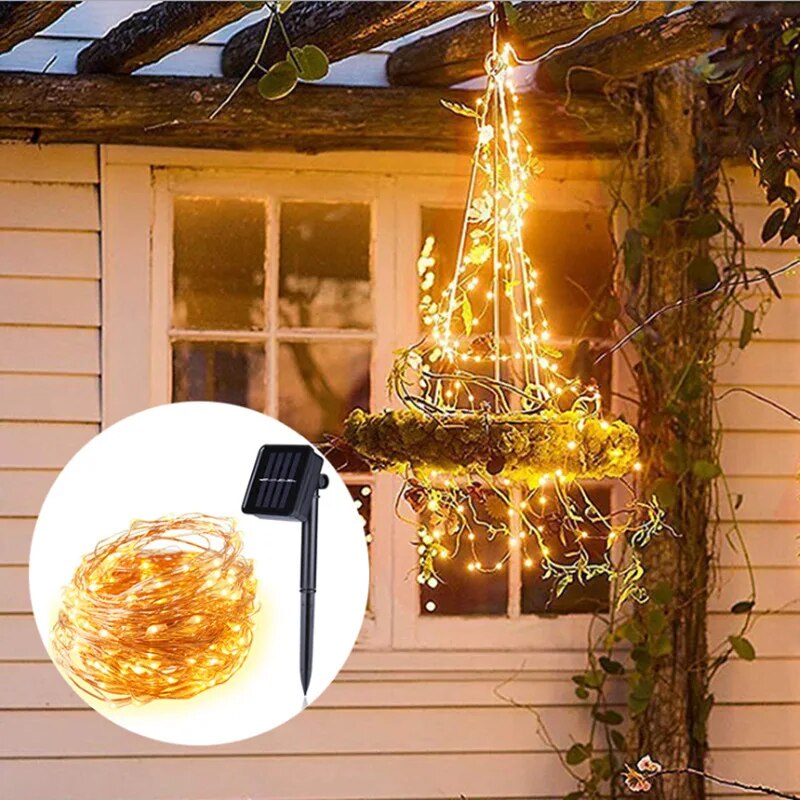 100 LED Solar Fairy impermeabi - Outdoor Power For Christmas Lights recensione e prezzo
