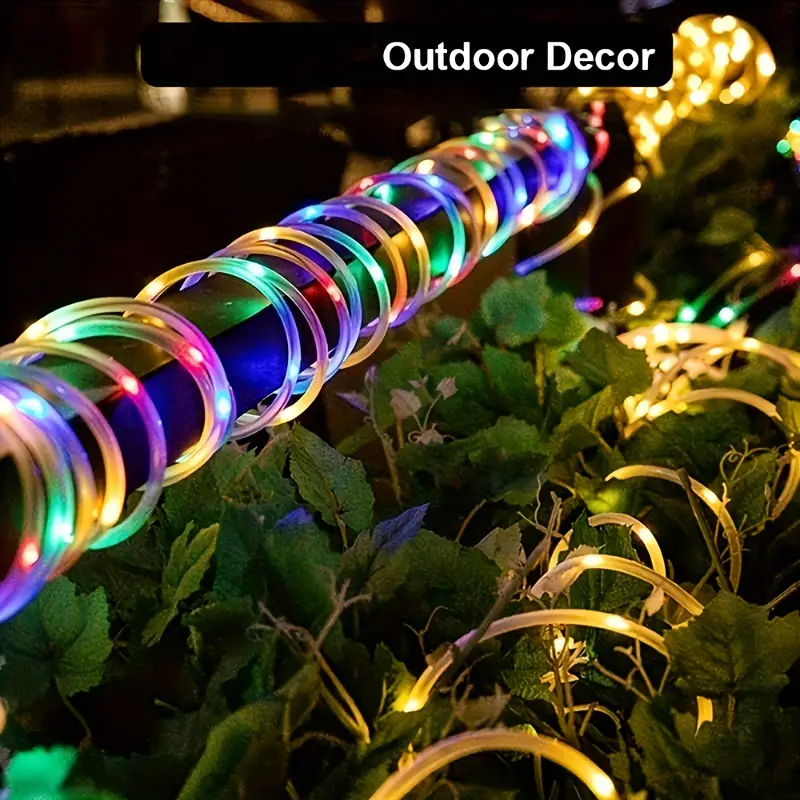 Tubi LED ad energia solare per - Outdoor Power For Christmas Lights recensione e prezzo