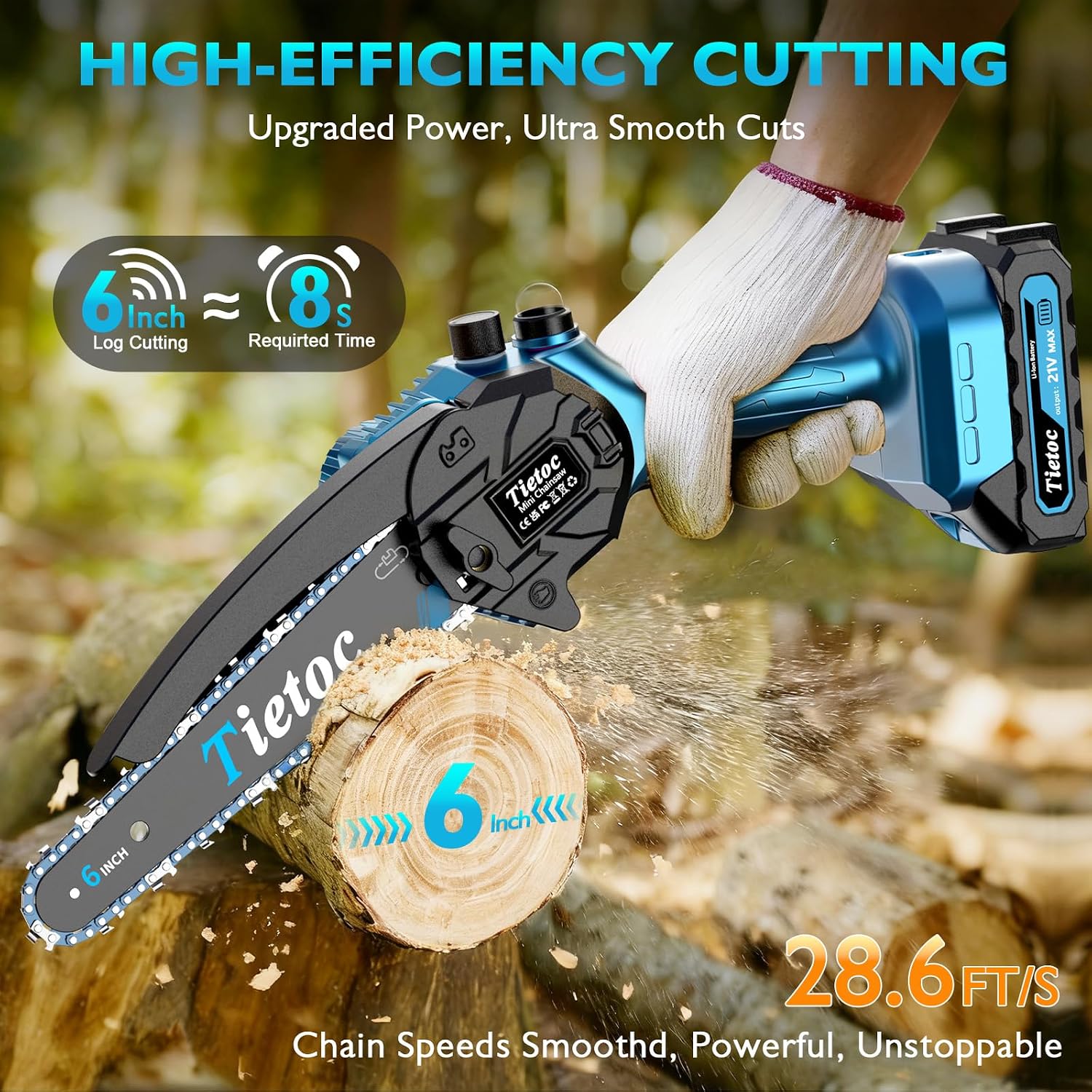 Mini Motosega, Motosega a Batt - Pole Saw Cordless recensione e prezzo