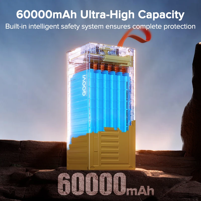 QOOVI 60000mAh Power Bank 22.5 - Xiaomi Outdoor Power Supply recensione e prezzo